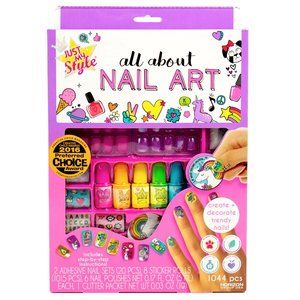 SOLD - NEW In Box Just My Style All About Nail Art D.I.Y. Custom Nail Art